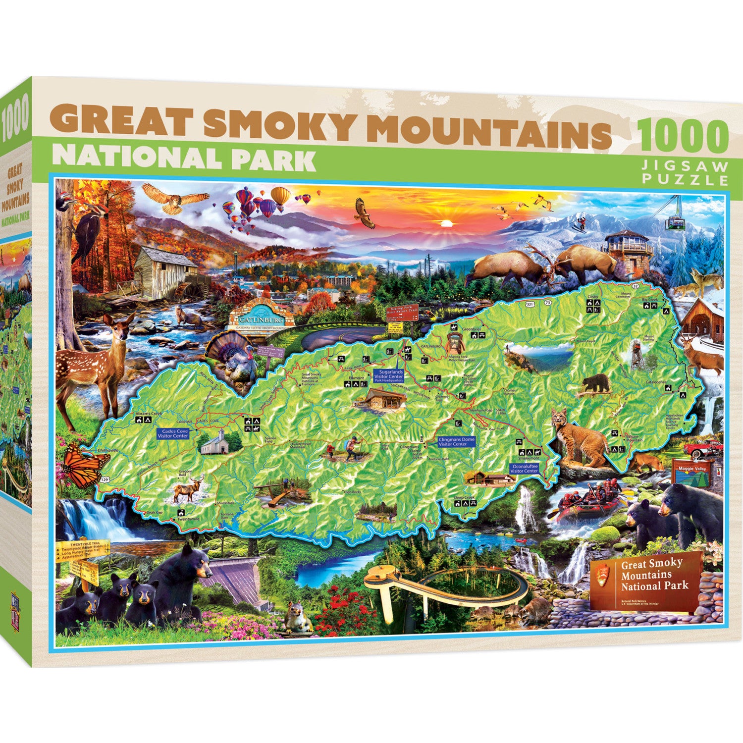 Great Smoky Mountains National Park 1000 Piece Jigsaw Puzzle