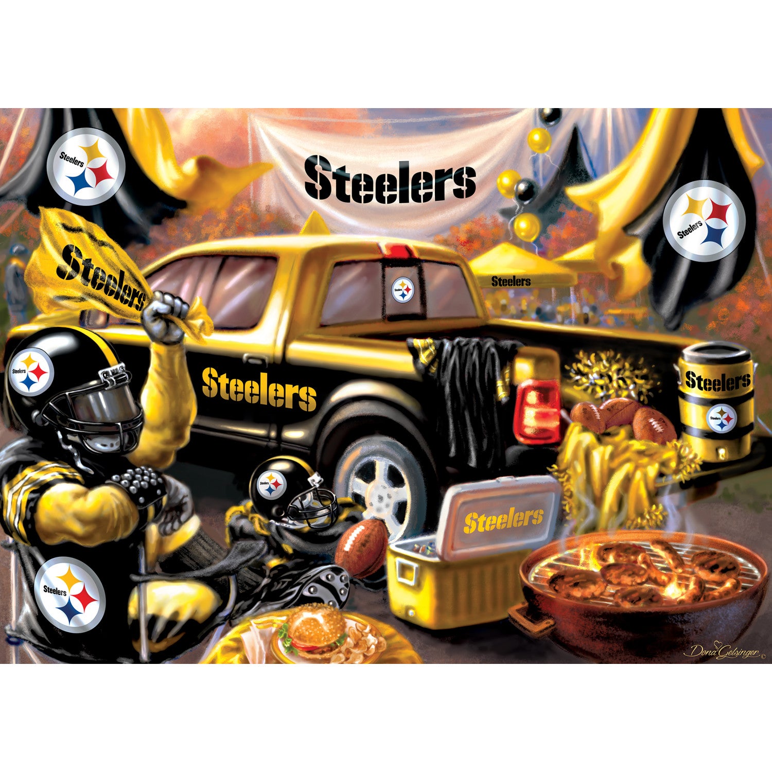 Pittsburgh Steelers NFL Gameday 1000pc Puzzle