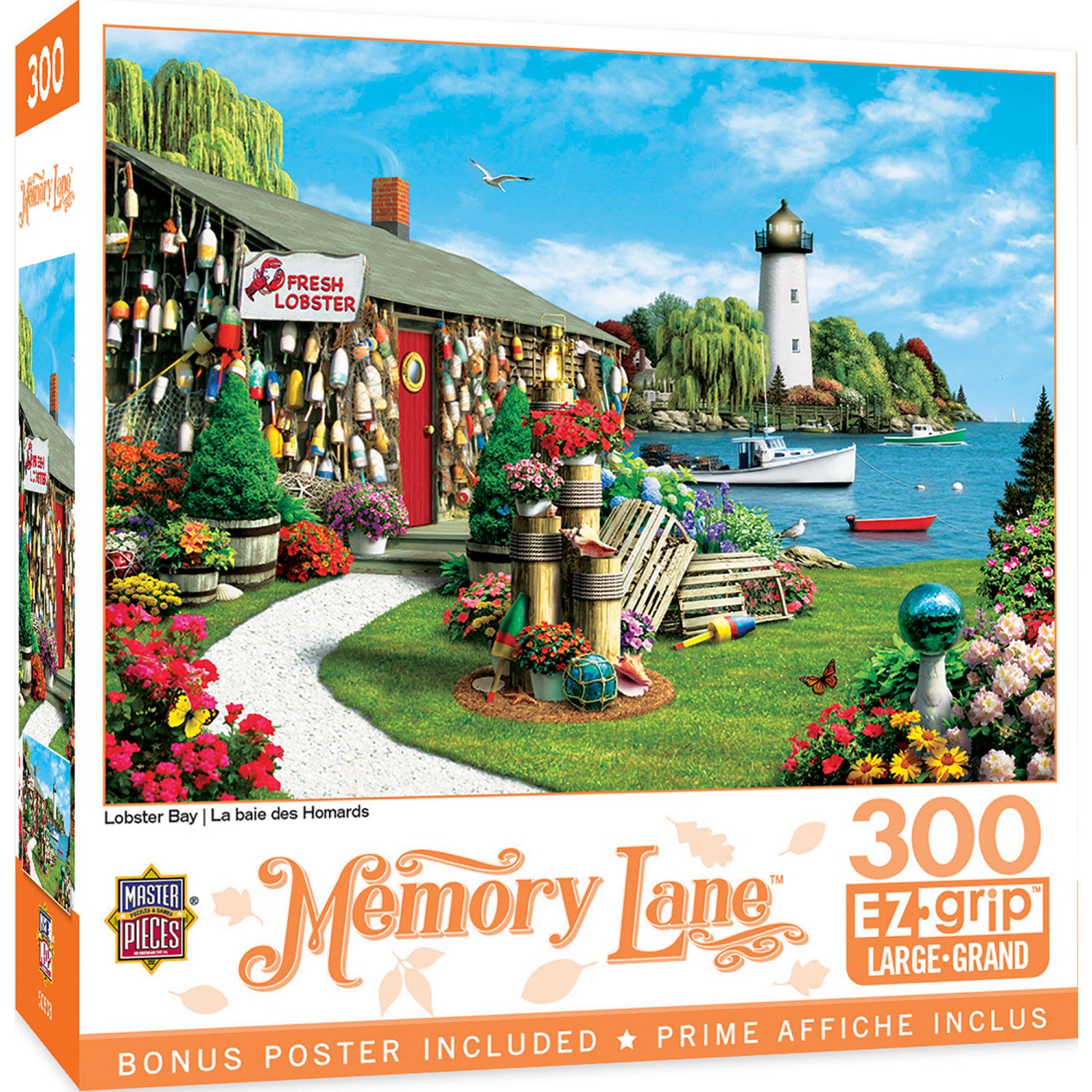 Memory Lane - Lobster Bay 300 Piece EZ Grip Puzzle