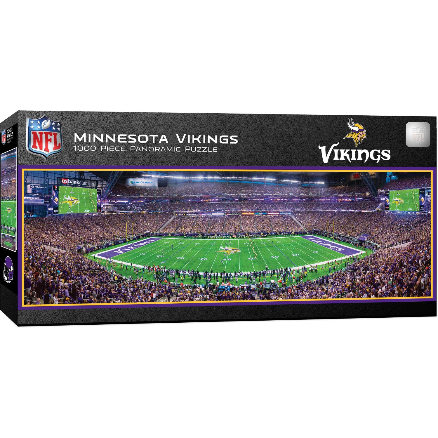 Minnesota Vikings - 1000 Piece Panoramic Puzzle