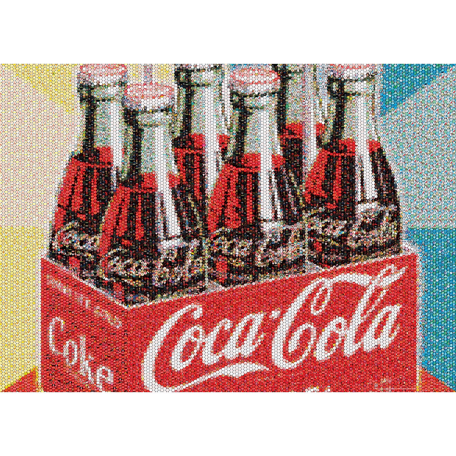 Coca-Cola - Photomosaic Bottles 1000 Piece Puzzle