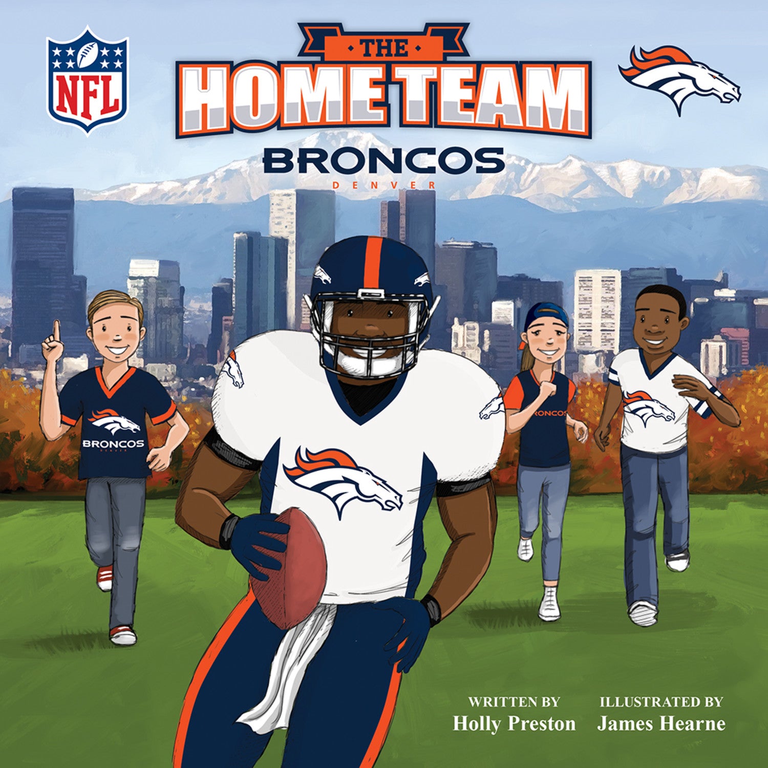 Denver Broncos - Home Team Children's Book