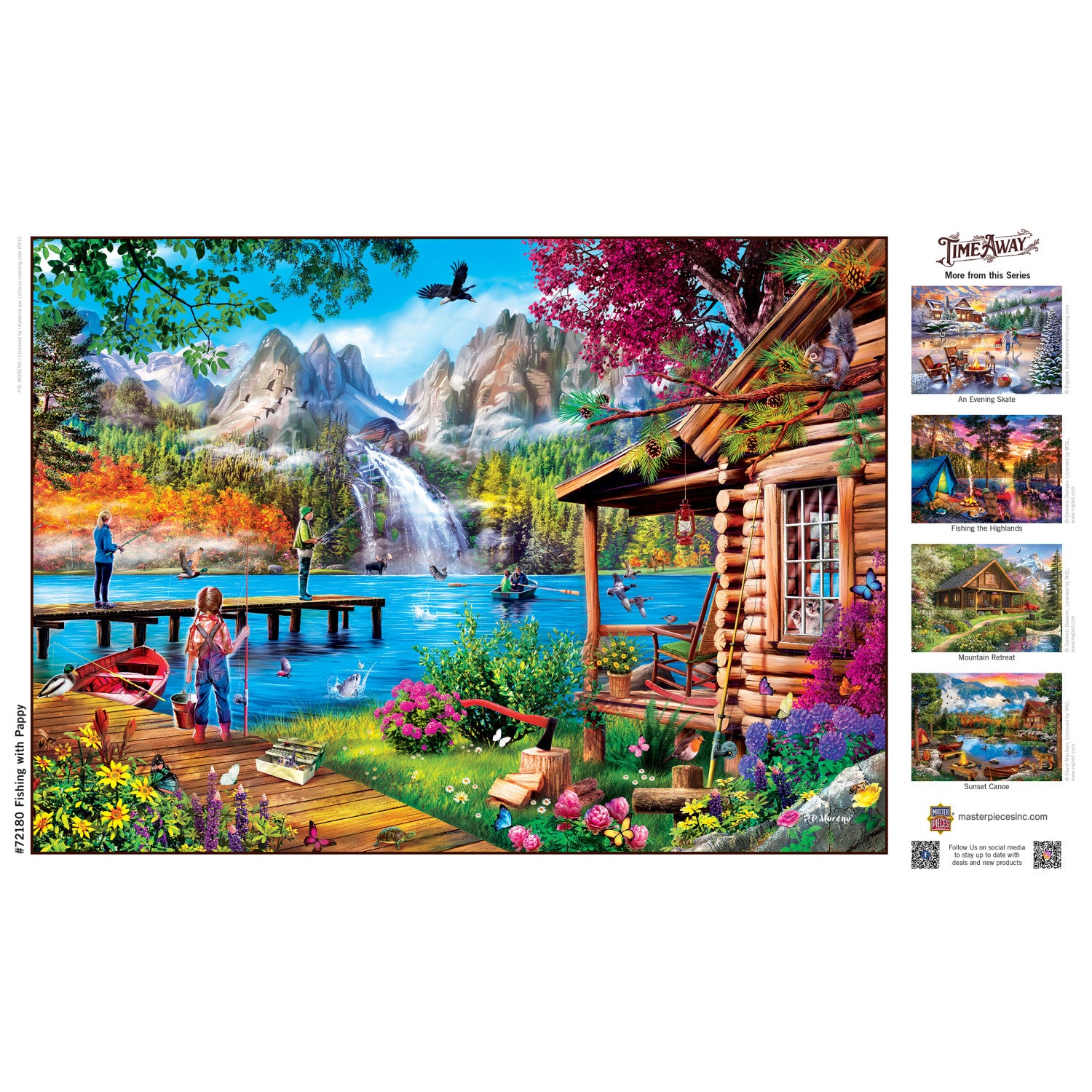 Time Away - Fishing with Pappy 1000 Piece Puzzle