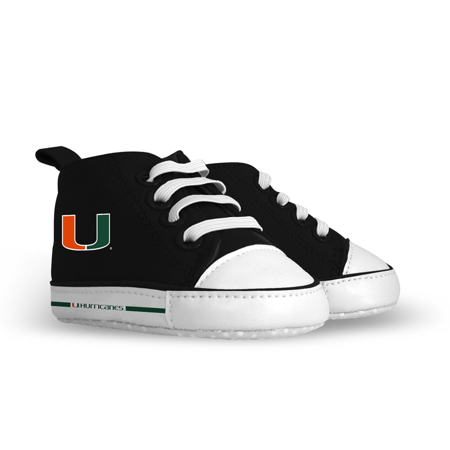 Miami Hurricanes Baby Shoes