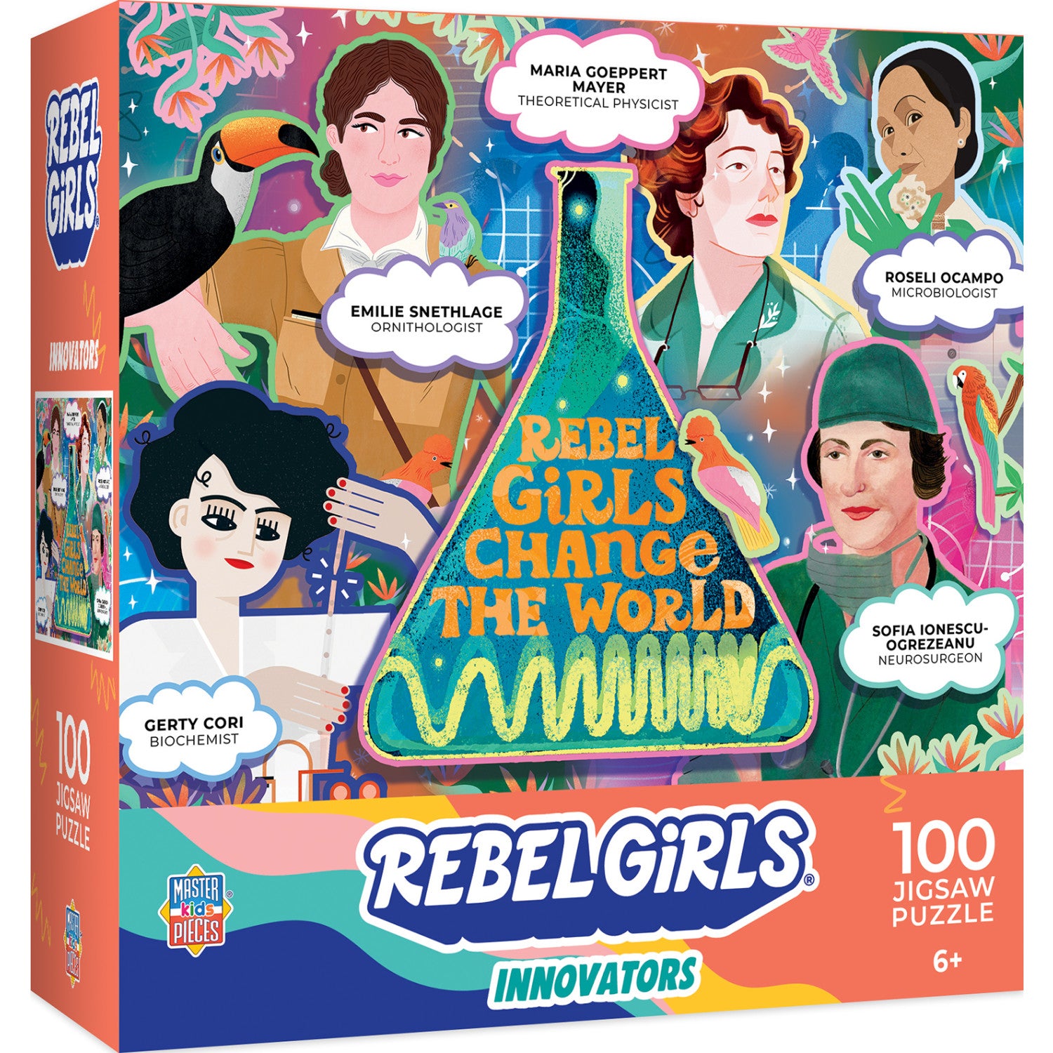 Rebel Girls - Inventors 100 Piece Puzzle