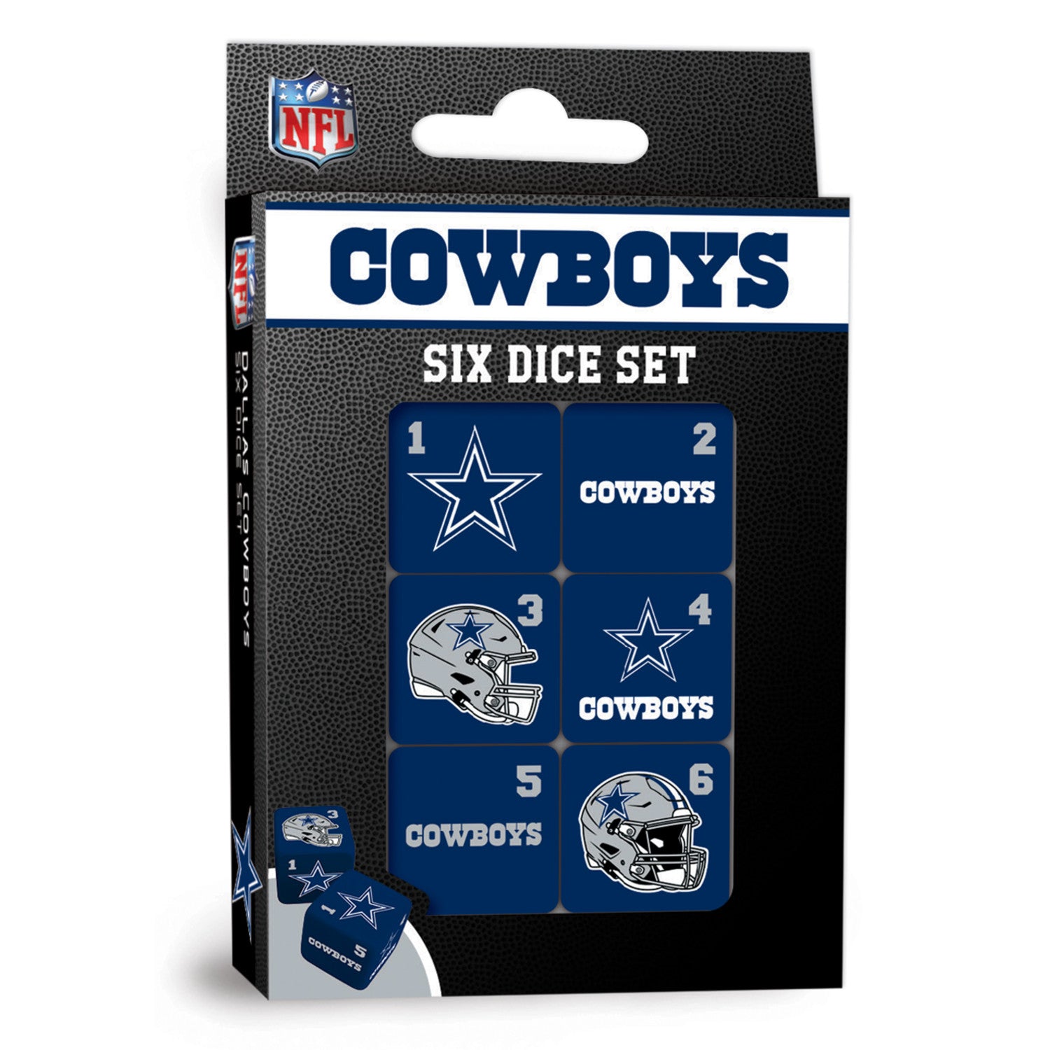 Dallas Cowboys Dice Set - 19mm