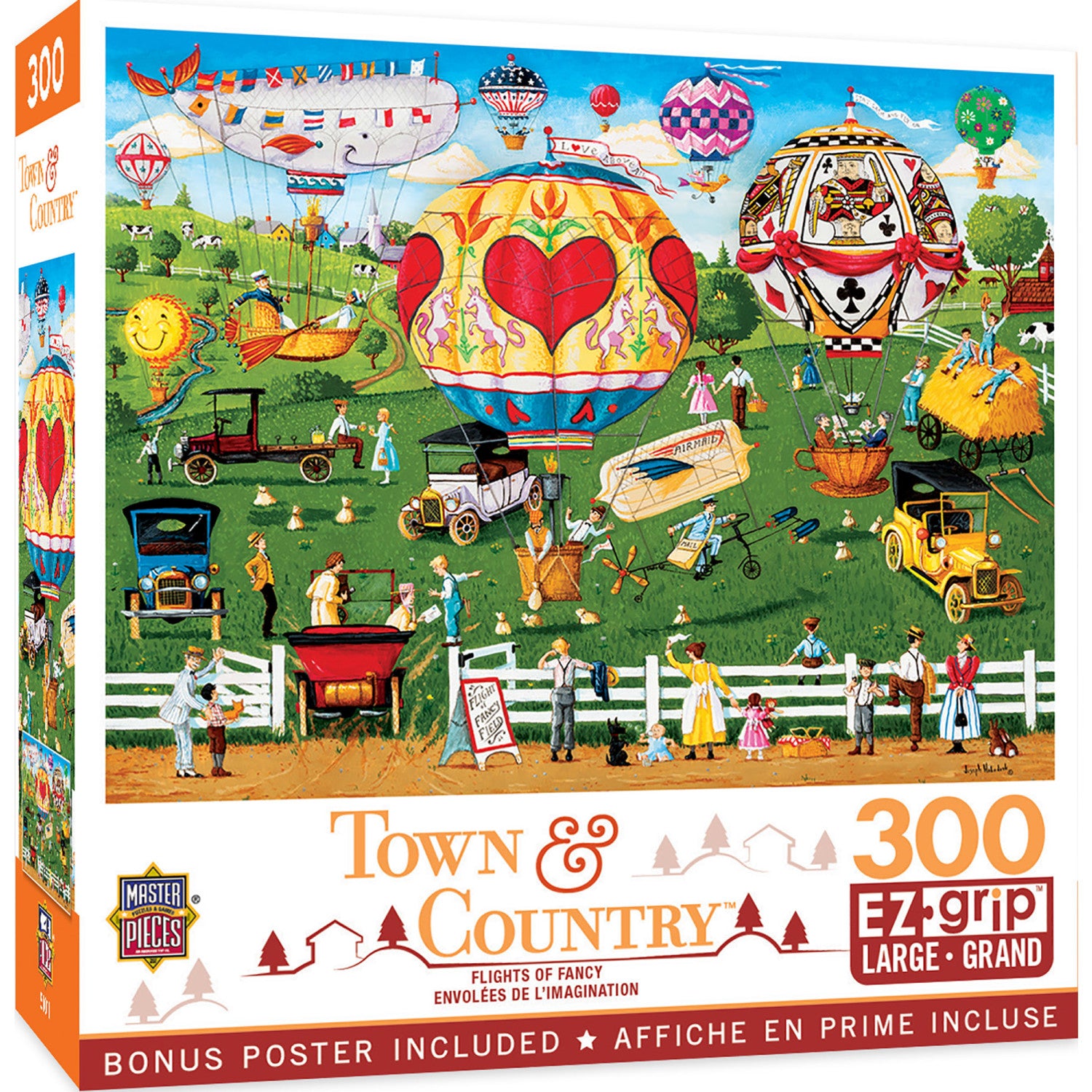Town & Country - Flights of Fancy 300 Piece Puzzle