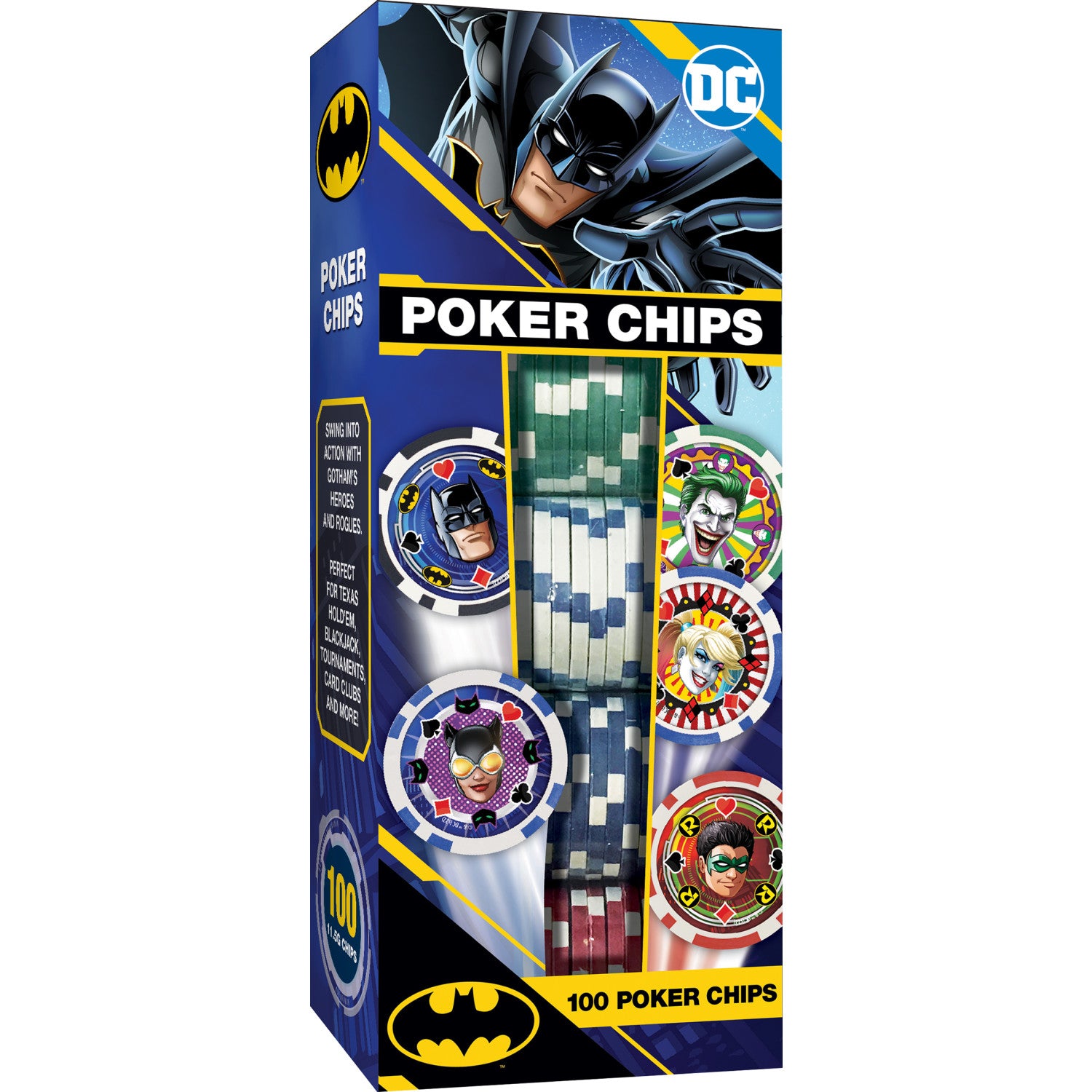 Batman 100 Piece Poker Chips