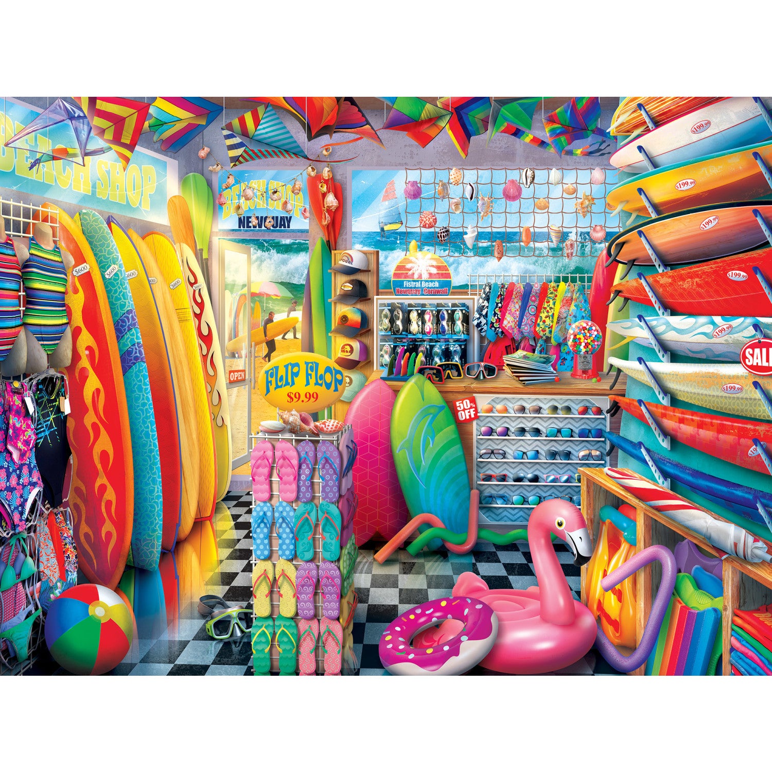 Shopkeepers - Beach Side Gear 750 Piece Puzzle