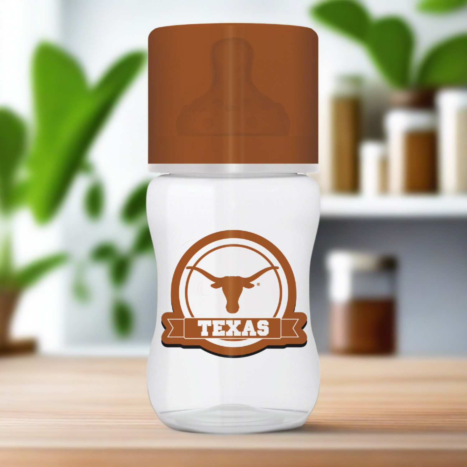 Texas Longhorns NCAA Baby Bottle