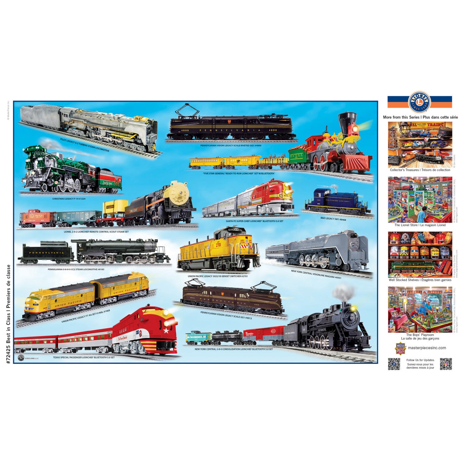 Lionel Trains - Best in Class 1000 Piece Jigsaw Puzzle
