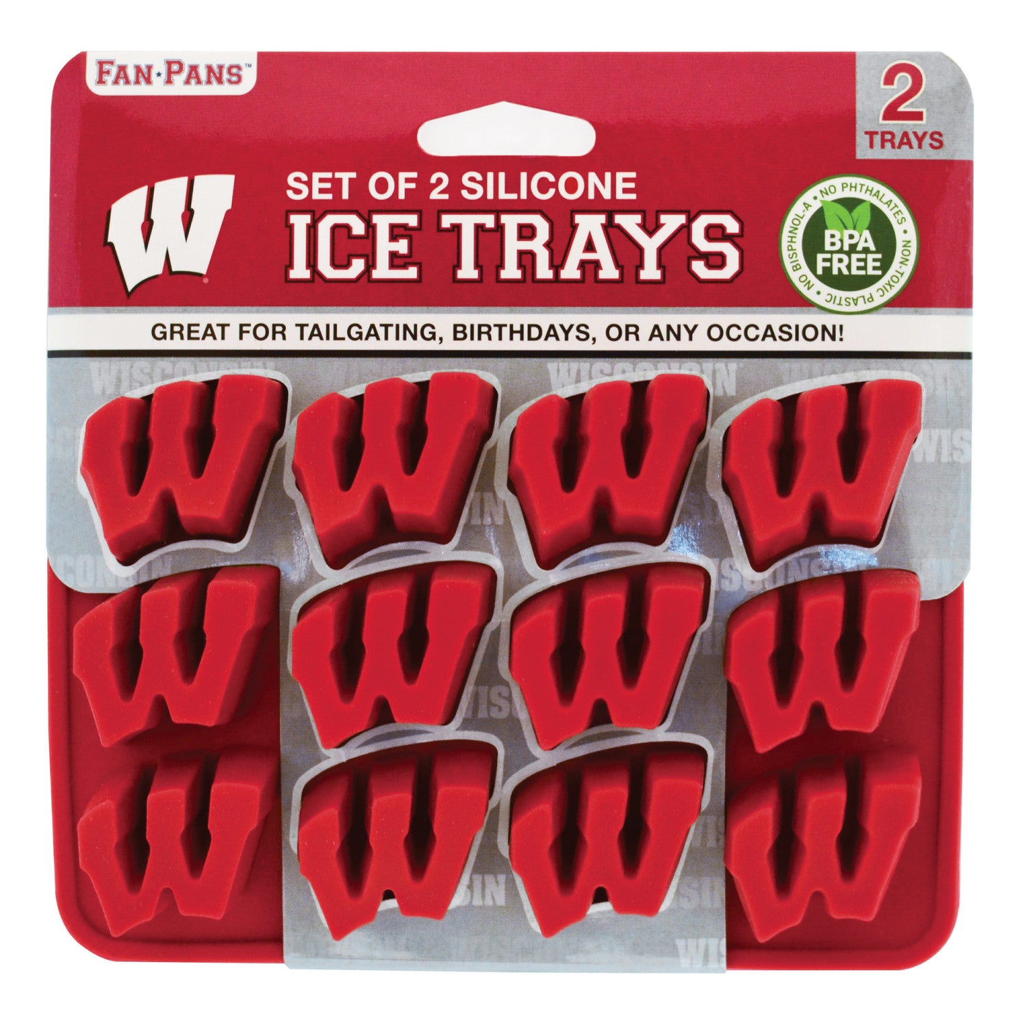 Wisconsin Badgers Ice Cube Tray