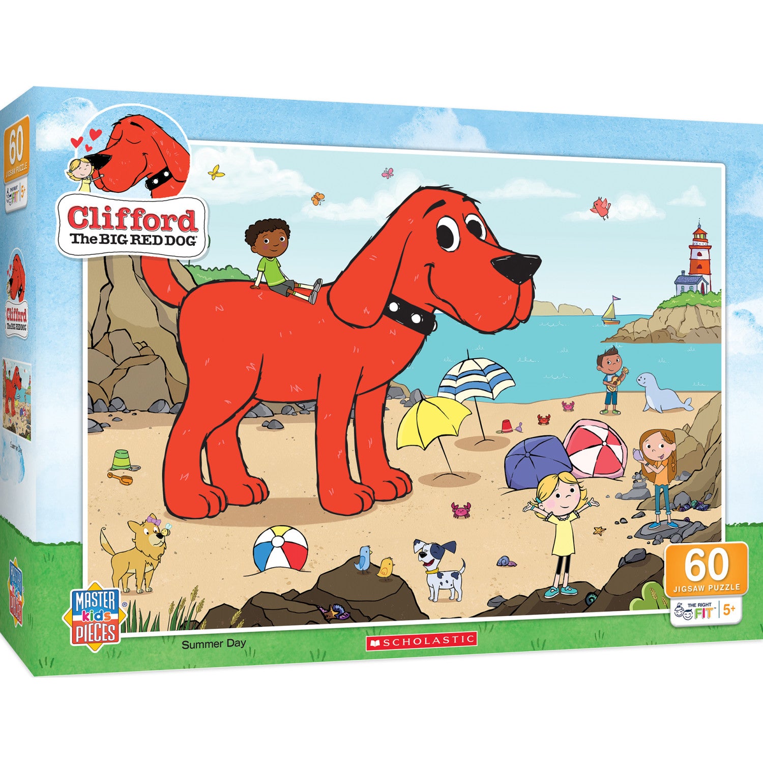 Clifford - Summer Day 60 Piece Jigsaw Puzzle