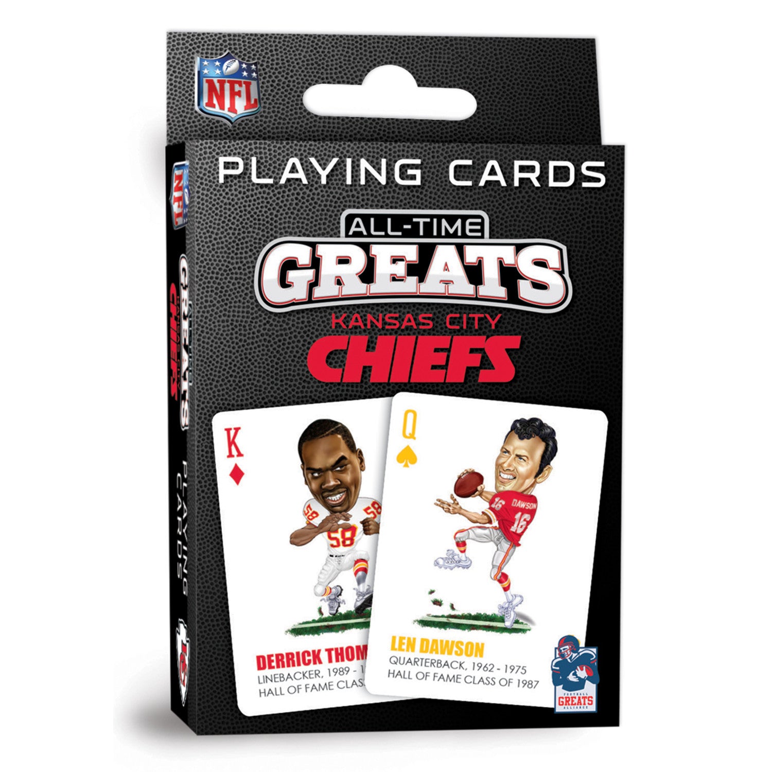 Kansas City Chiefs All-Time Greats Playing Cards - 54 Card Deck