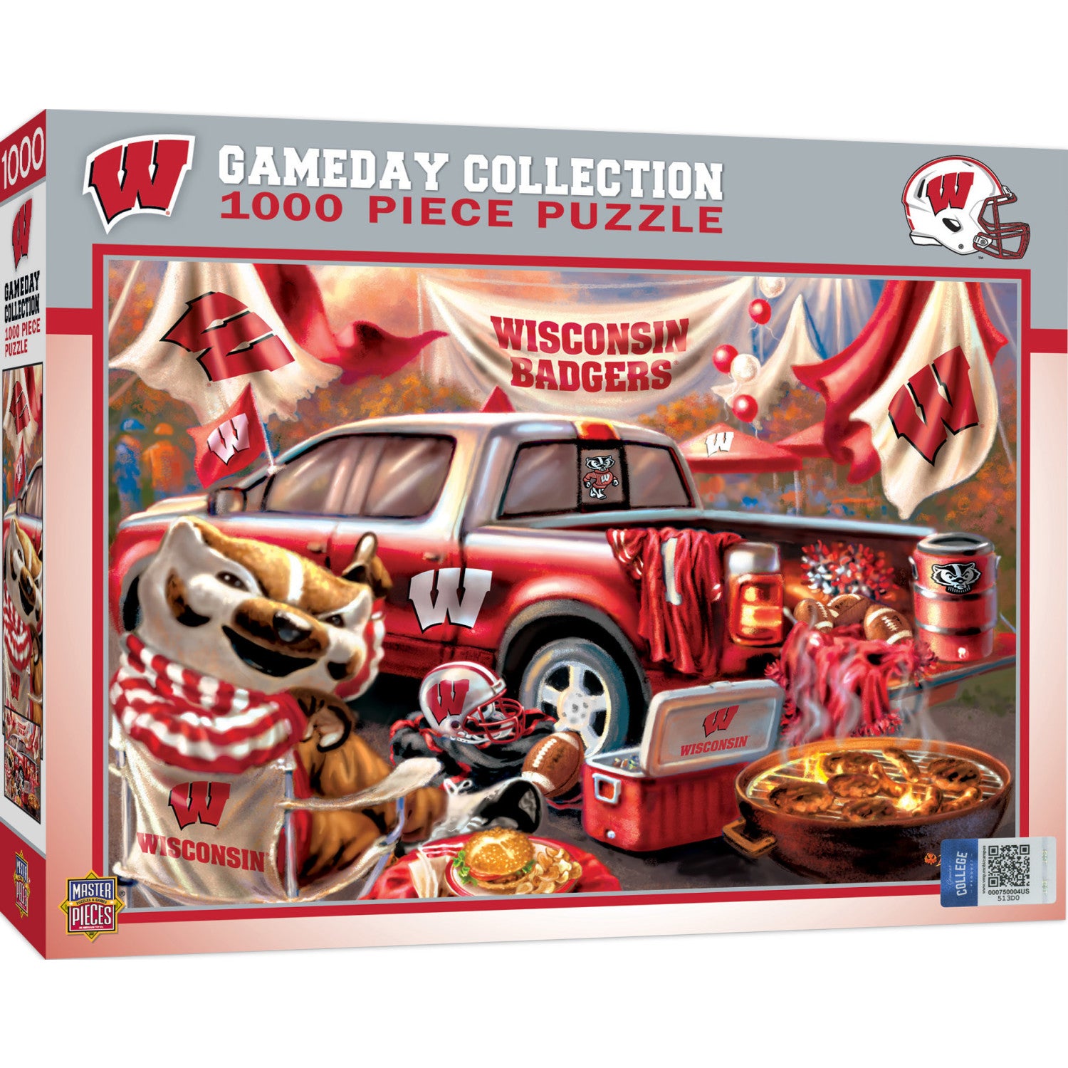 Wisconsin Badgers - Gameday 1000 Piece Jigsaw Puzzle