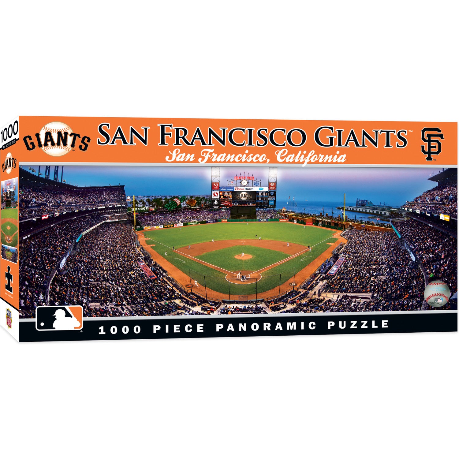 San Francisco Giants - 1000 Piece Panoramic Puzzle