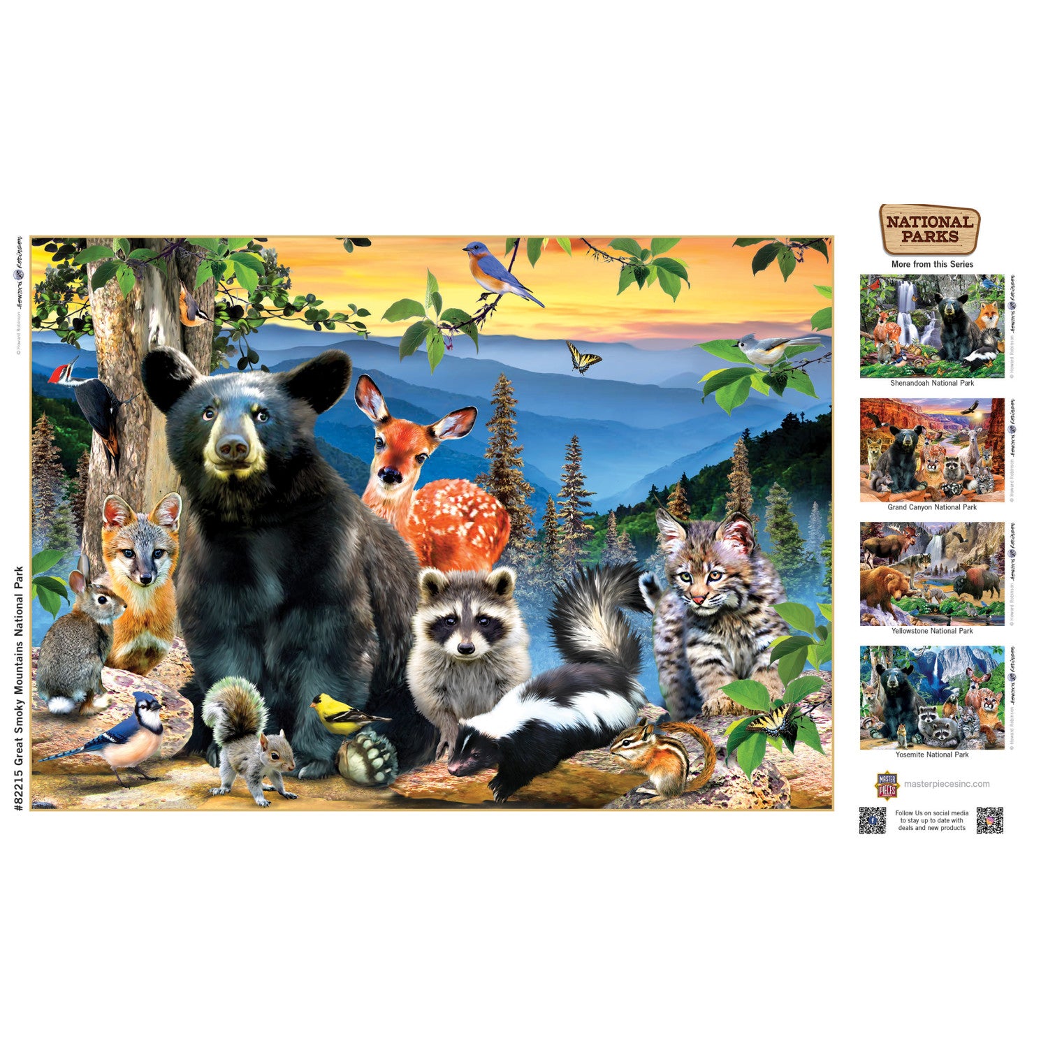 Great Smoky Mountains National Park 500 Piece Puzzle