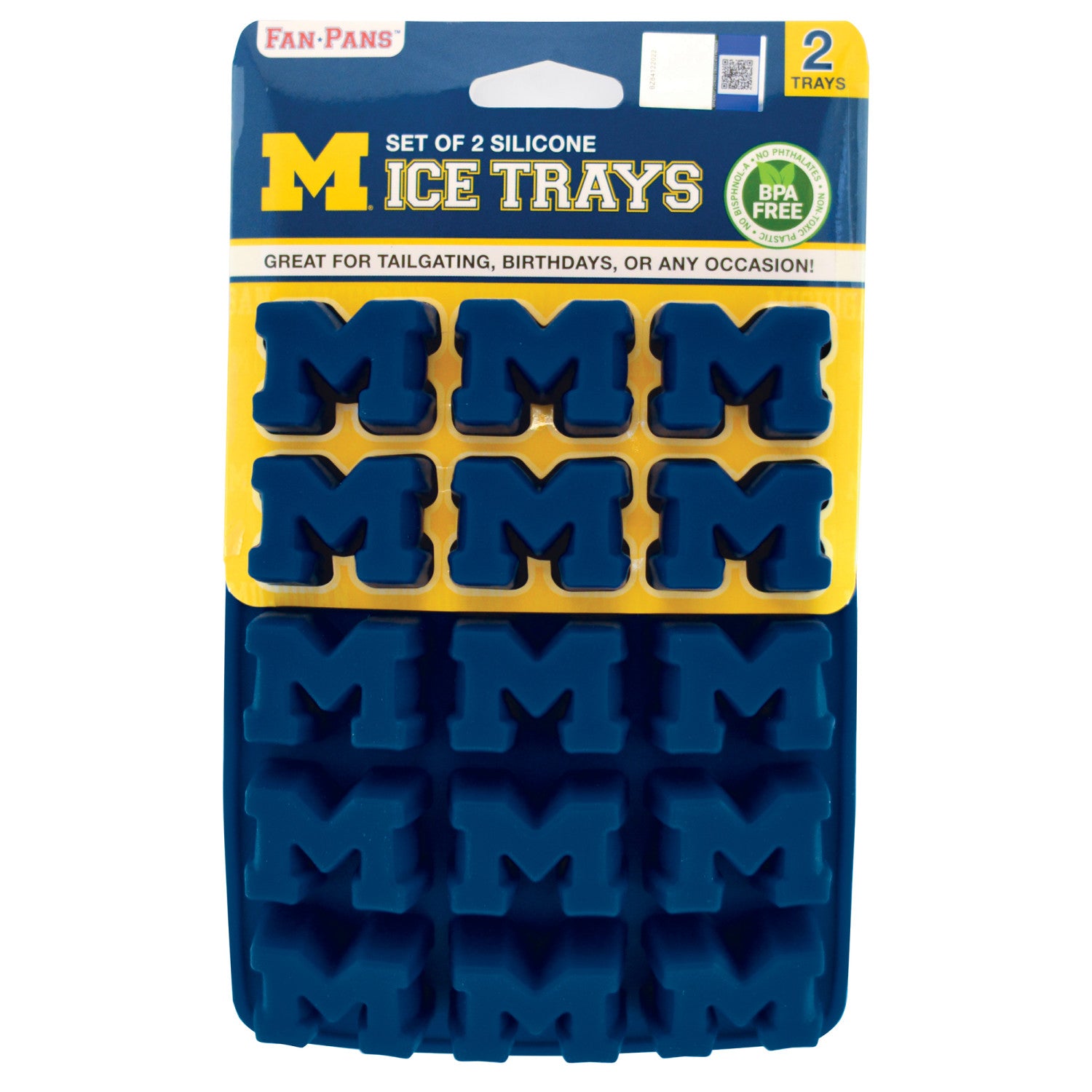 Michigan Wolverines NCAA Ice Cube Trays