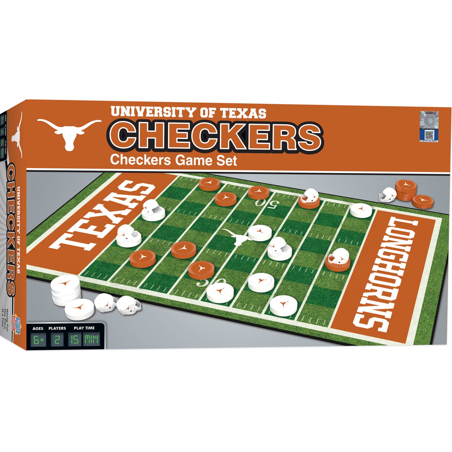 Texas Longhorns Checkers