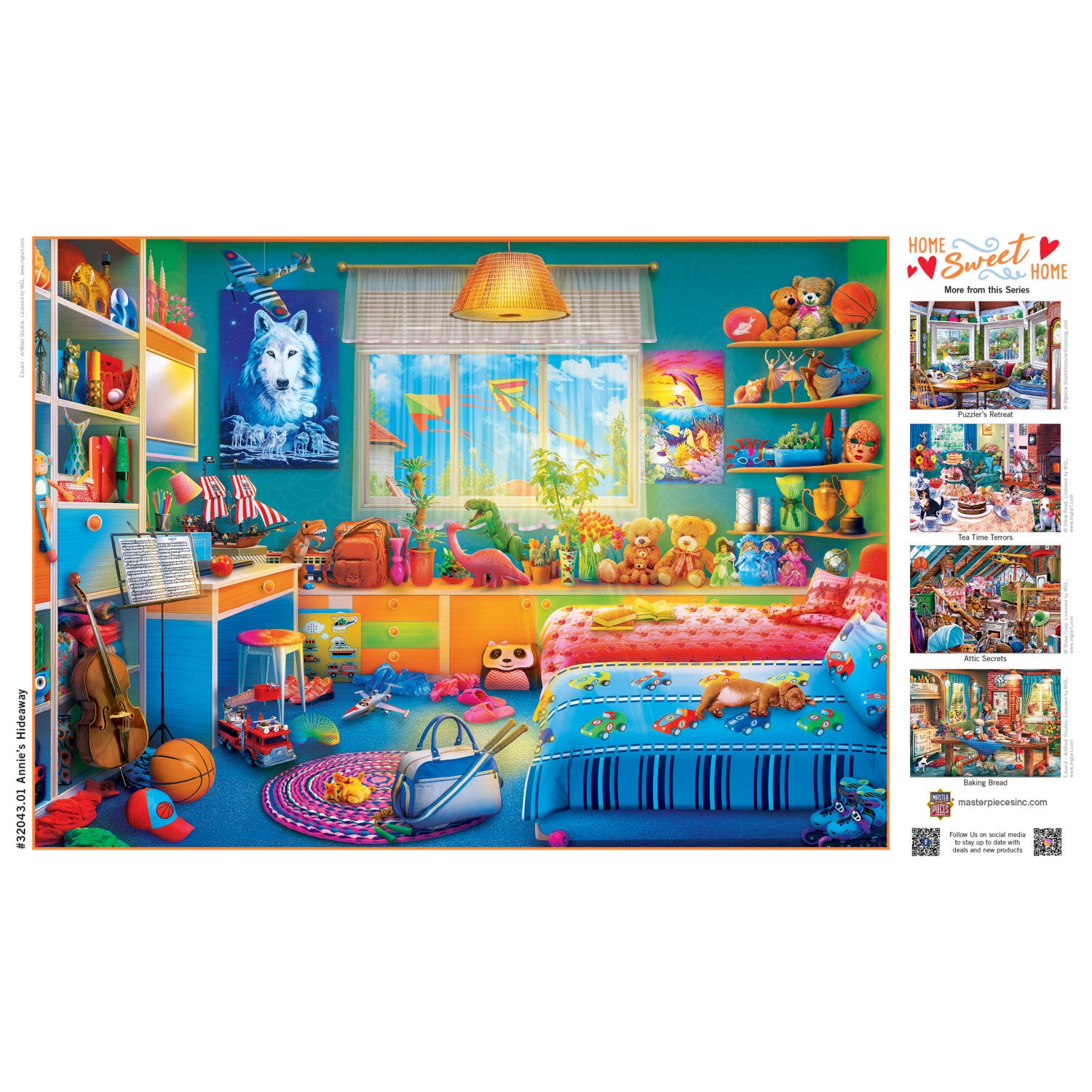 Home Sweet Home - Annie's Hideaway 500 Piece Jigsaw Puzzle