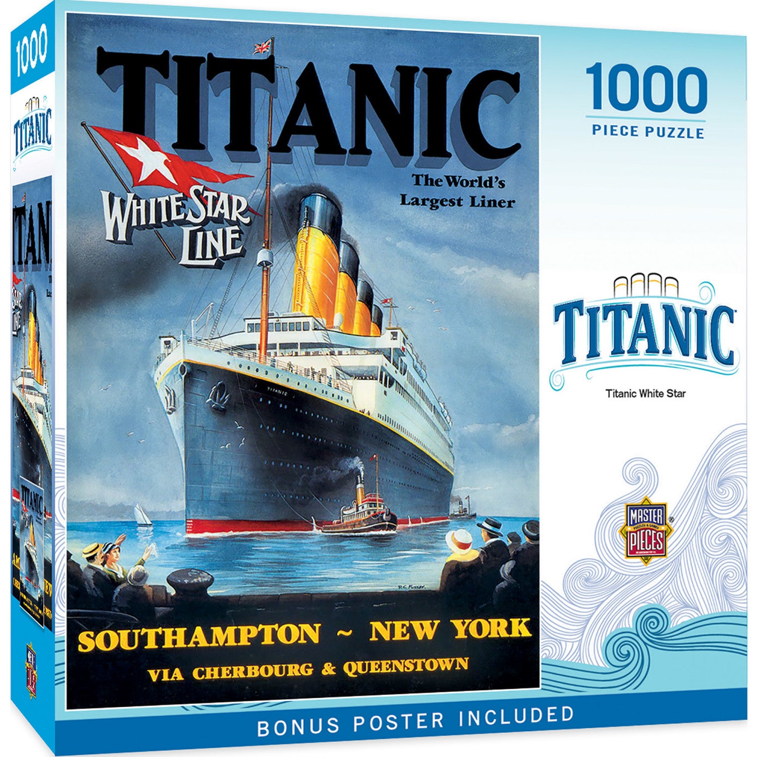Titanic - White Star Line 1000 Piece Puzzle