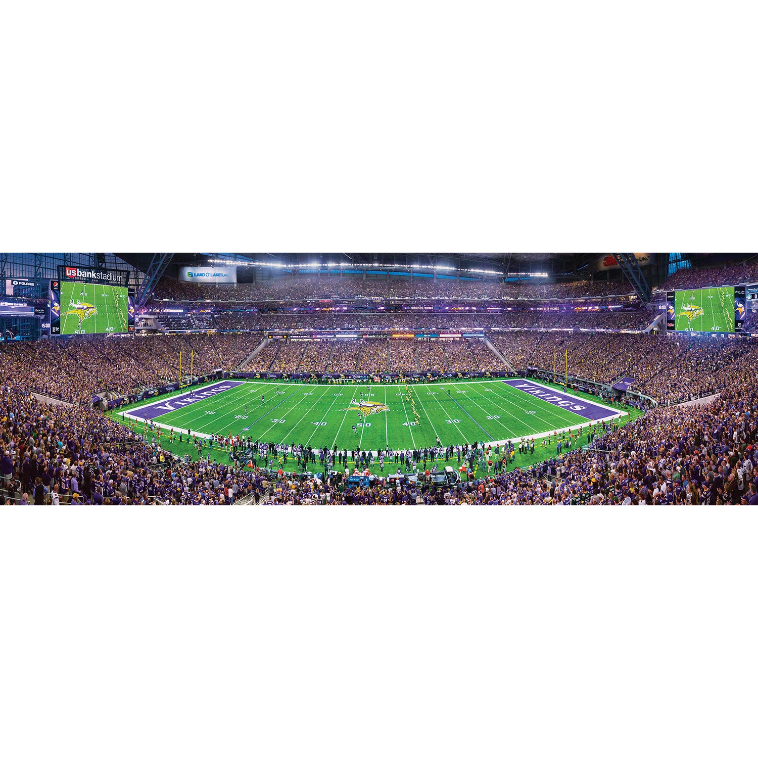 Minnesota Vikings NFL 1000pc Panoramic Puzzle