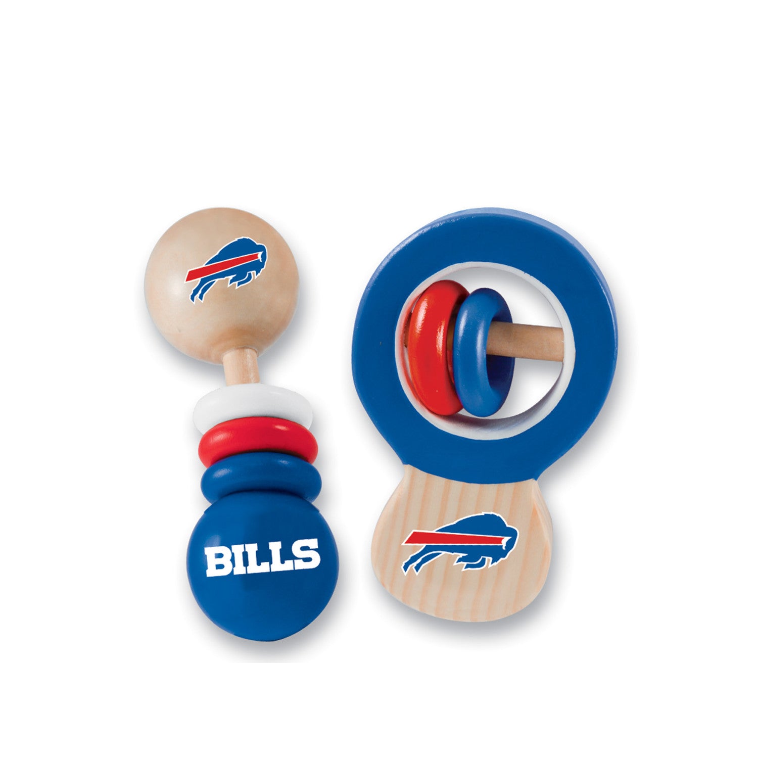 Buffalo Bills - Baby Rattles 2-Pack