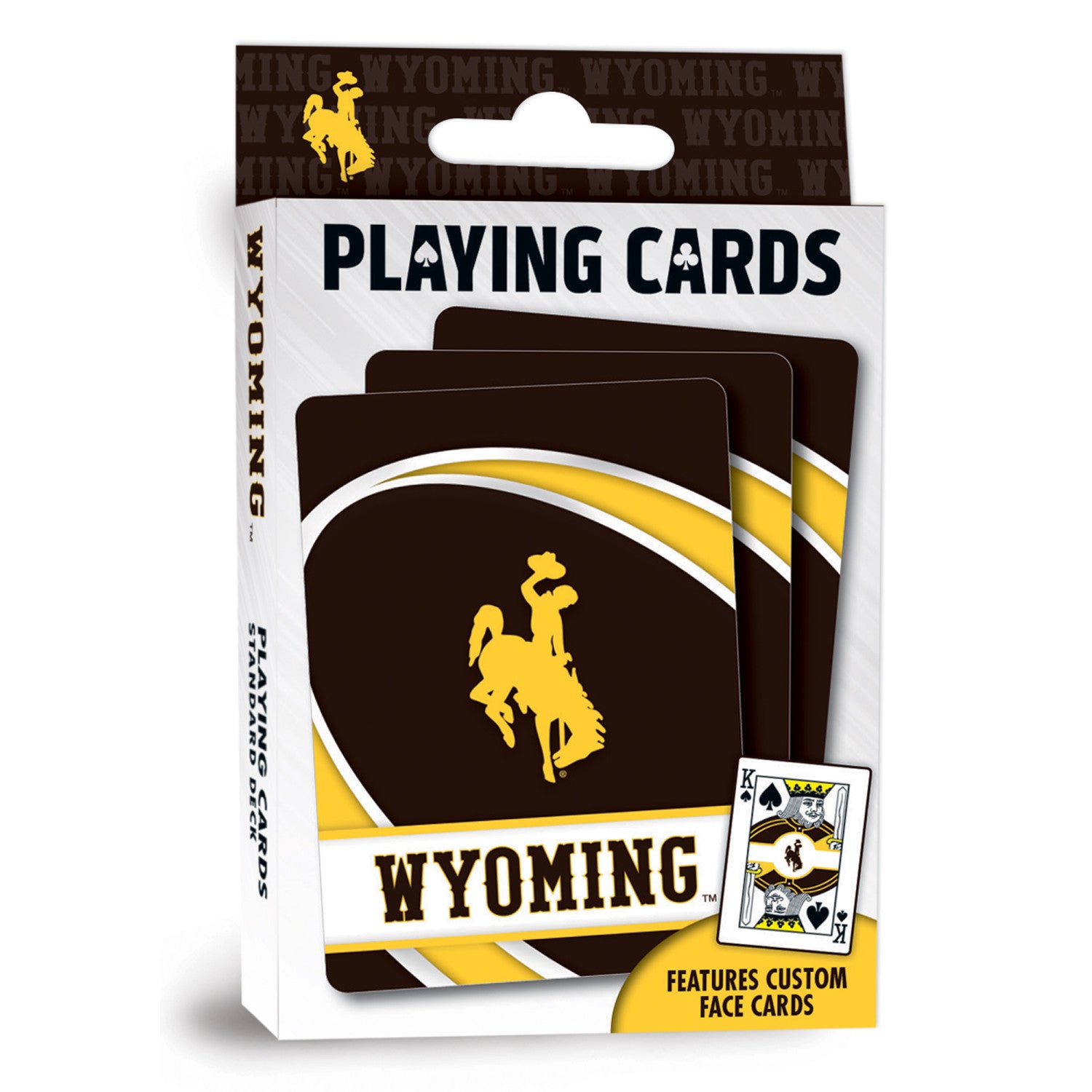 Wyoming Cowboys Playing Cards - 54 Card Deck