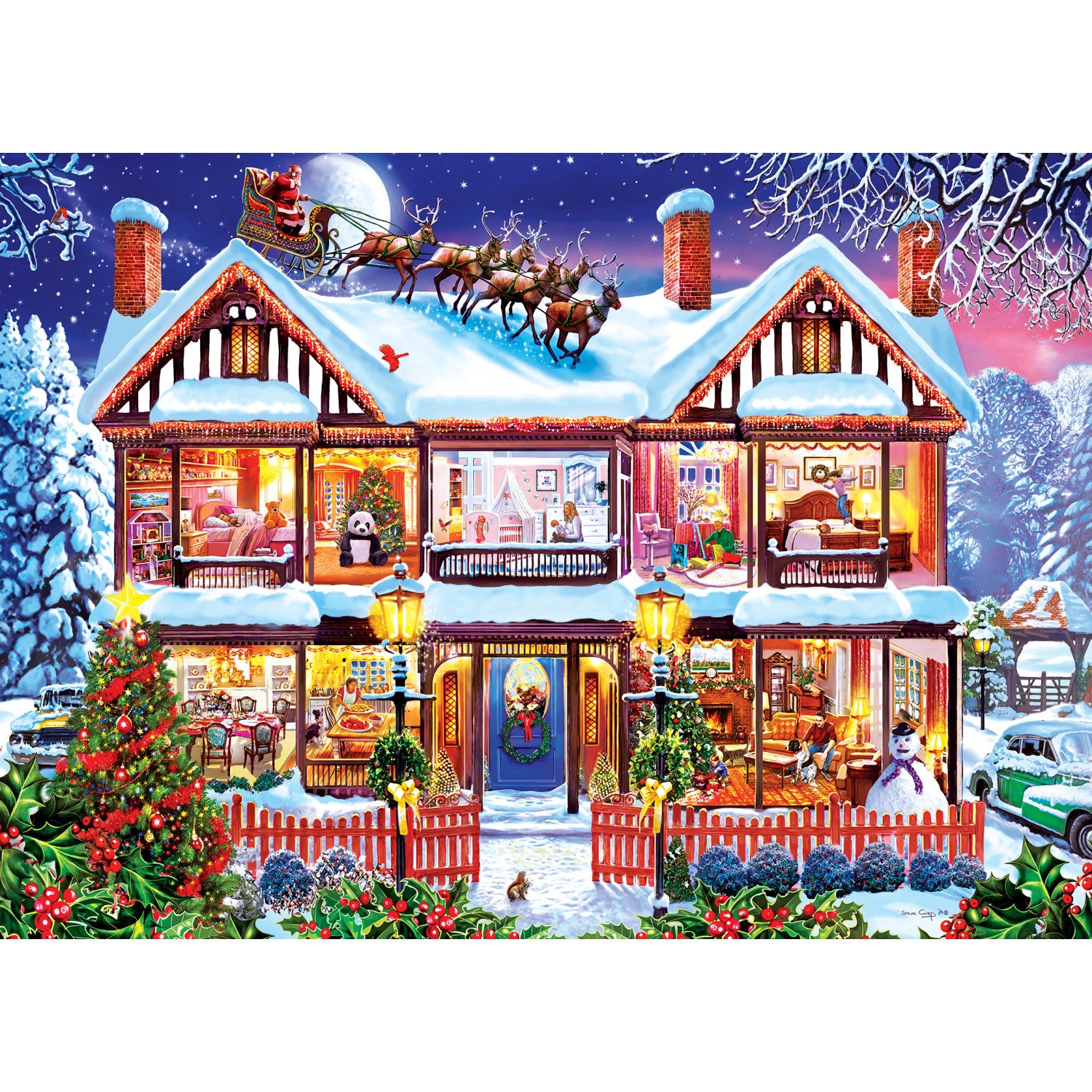 Christmas - Home for the Holidays 1000 Piece Puzzle
