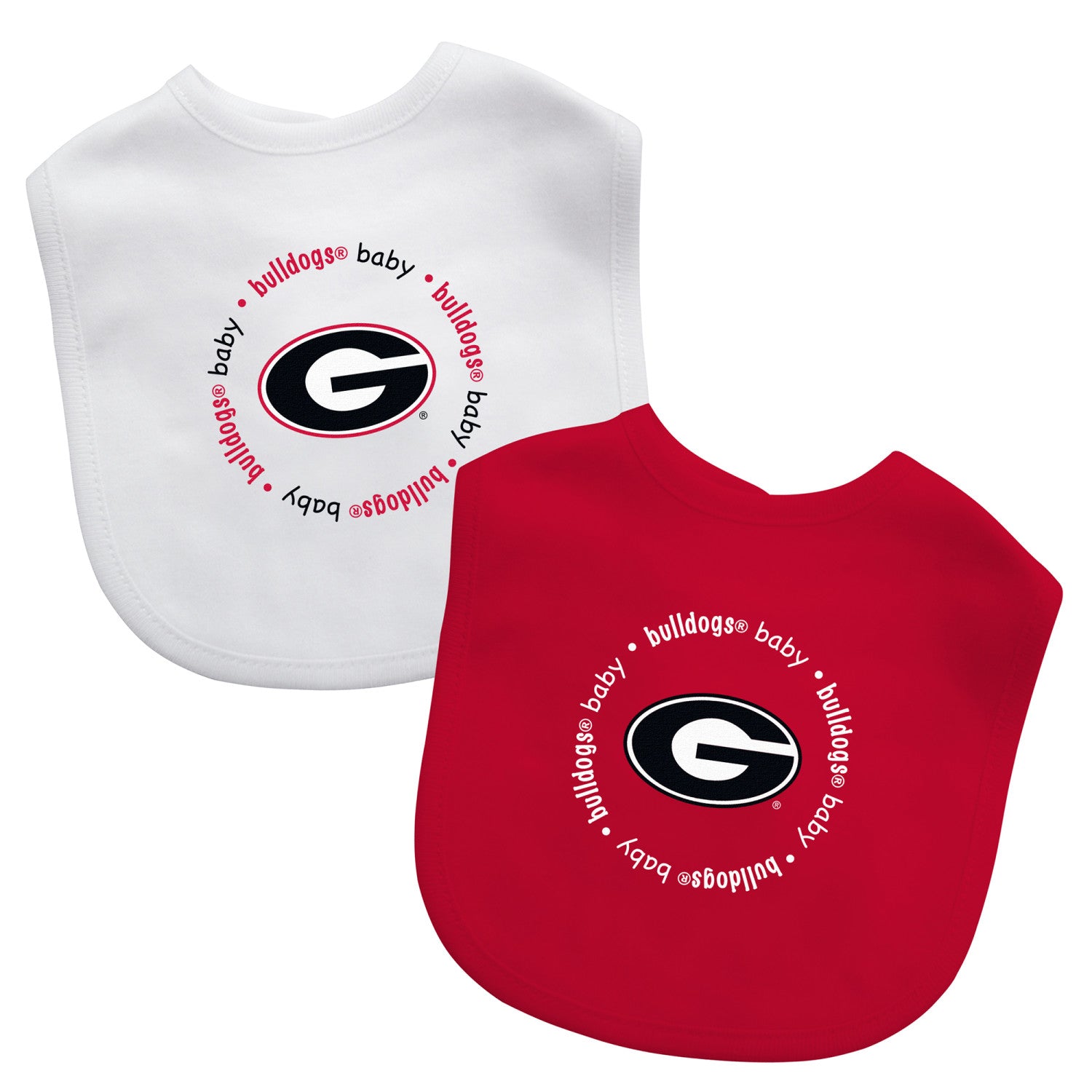 Georgia Bulldogs - Baby Bibs 2-Pack