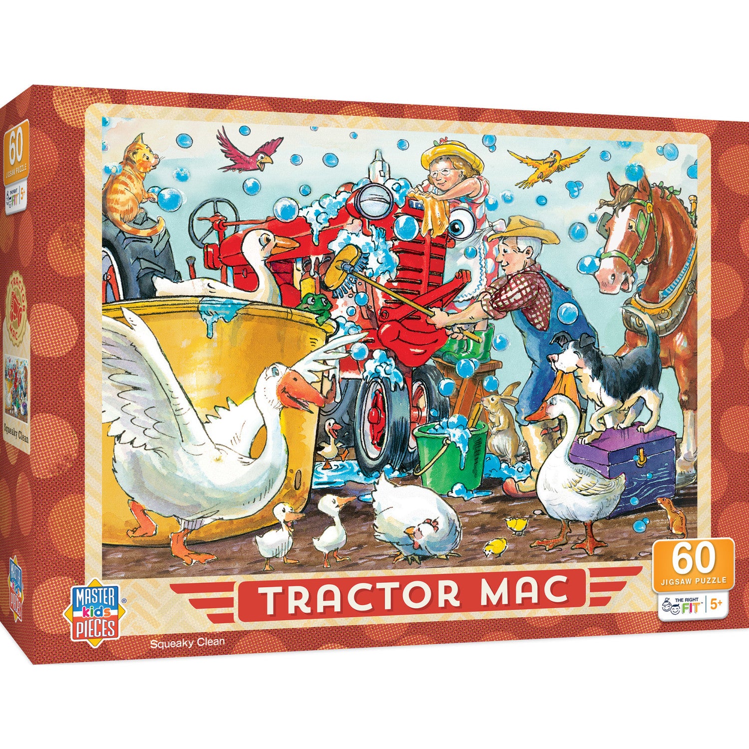 Tractor Mac - Squeeky Clean 60 Piece Jigsaw Puzzle