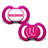 Wisconsin Badgers - Pink Pacifier 2-Pack