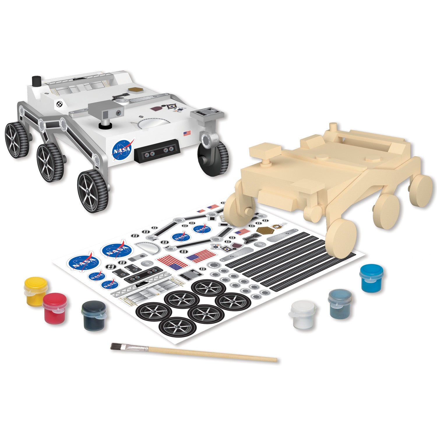 NASA - Mars Rover Wood Paint Kit