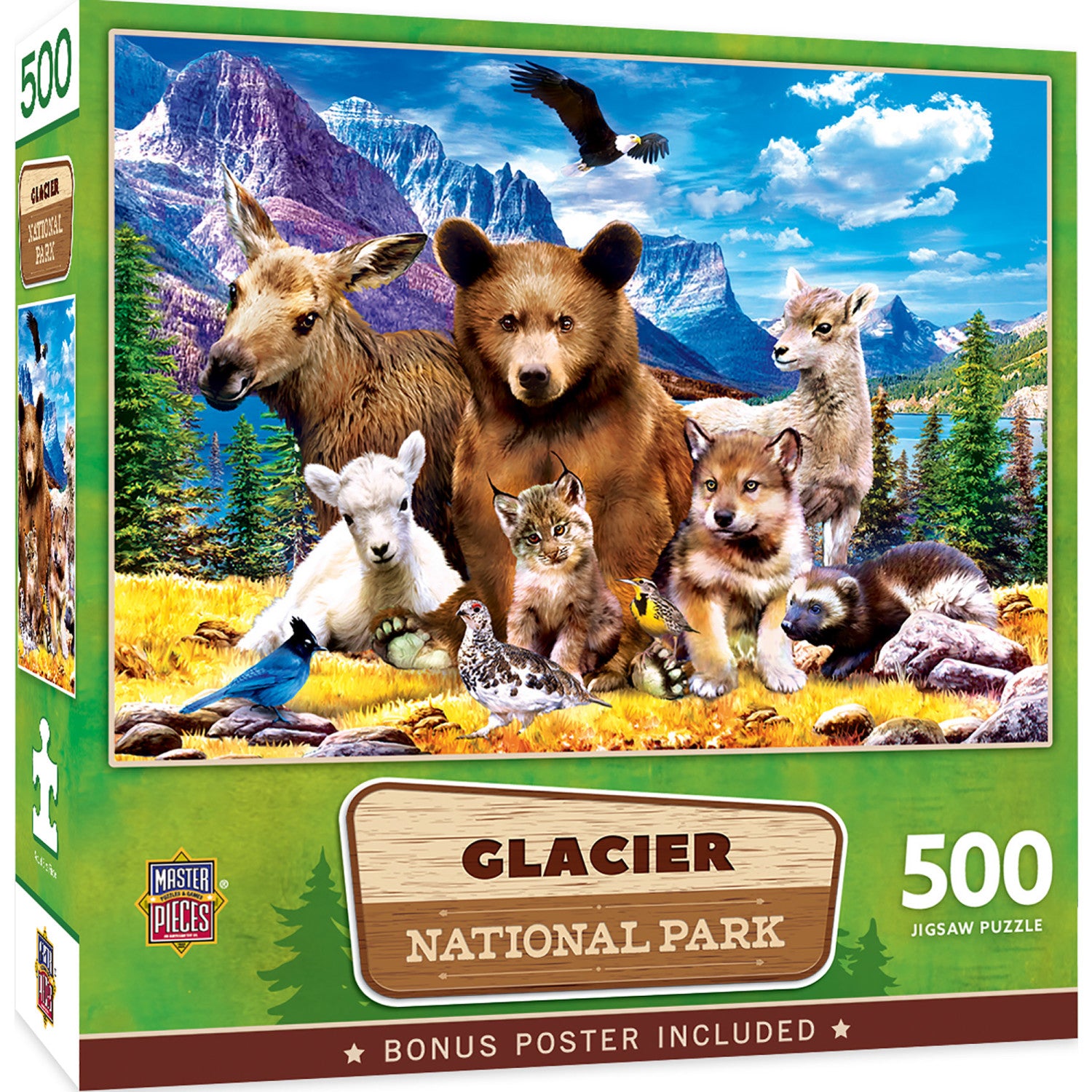 Glacier National Park 500 Piece Puzzle