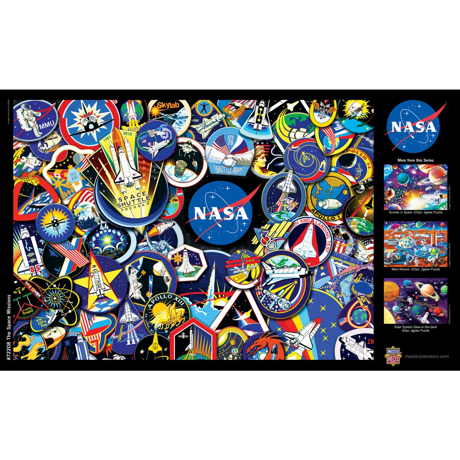 The Space Missions - 1000 Piece Jigsaw Puzzle