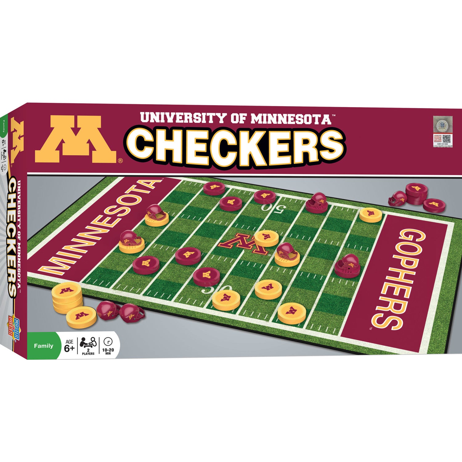 Minnesota Golden Gophers Checkers