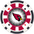 Arizona Cardinals NFL Poker Chips 100pc