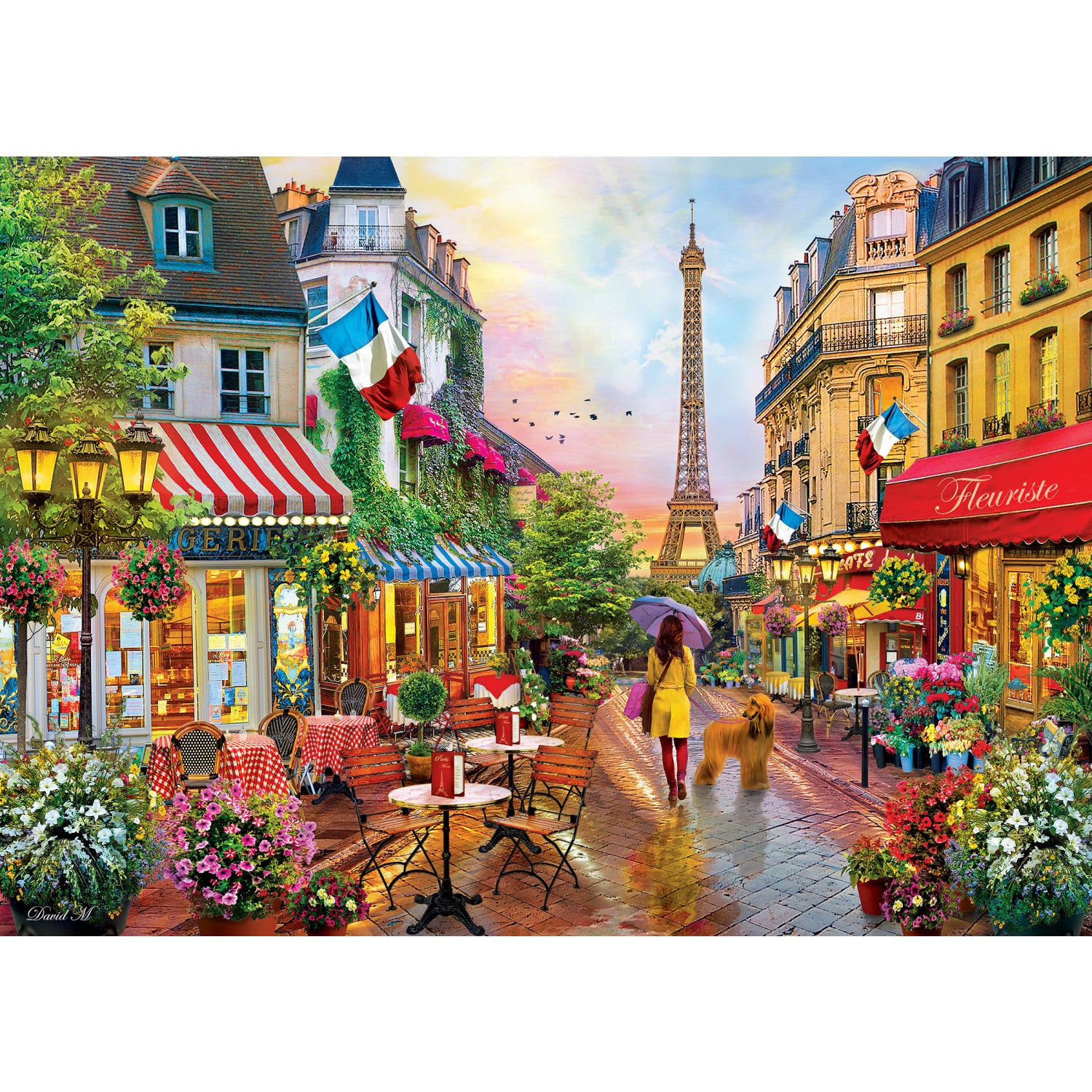 Travel Diary - Parisian Charm 500 Piece Puzzle