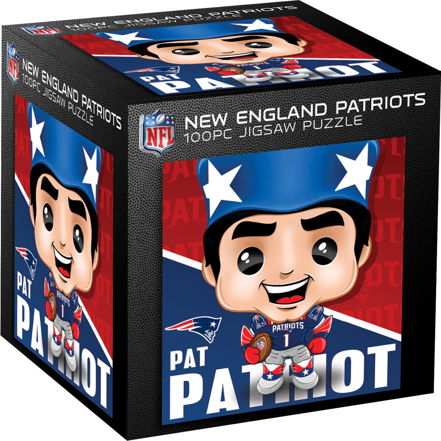 Pat Patriot - New England Patriots Mascot 100 Piece Puzzle
