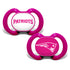 New England Patriots - Pink Pacifier 2-Pack