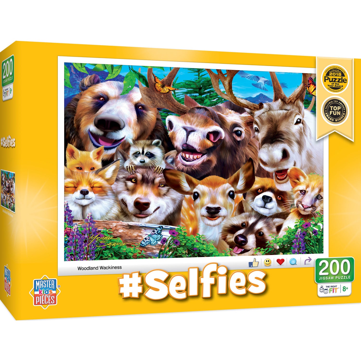 Selfies - Woodland Wackiness 200 Piece Puzzle