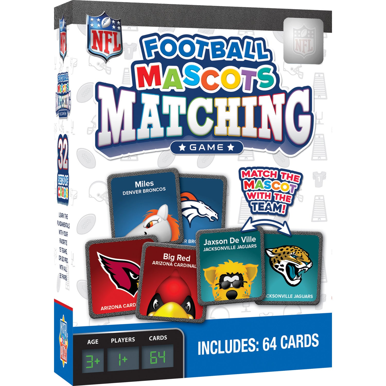 NFL Mascots Matching Game