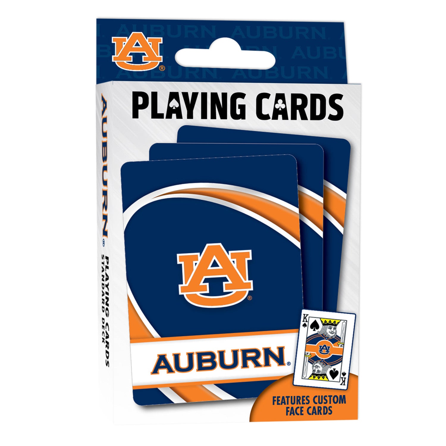 Auburn Tigers Playing Cards - 54 Card Deck