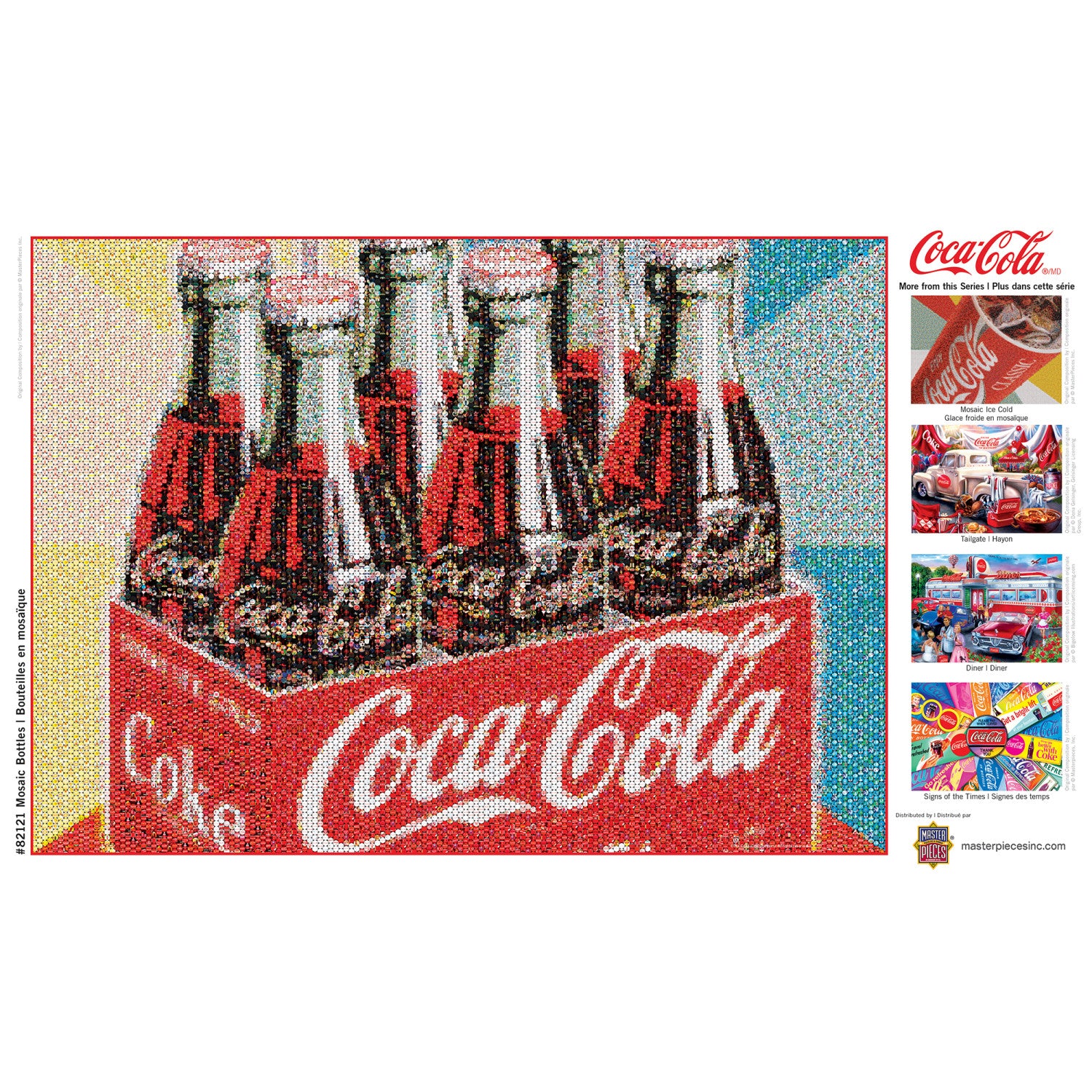 Coca-Cola - Photomosaic Bottles 1000 Piece Puzzle  MasterPieces –  MasterPieces Puzzle Company INC