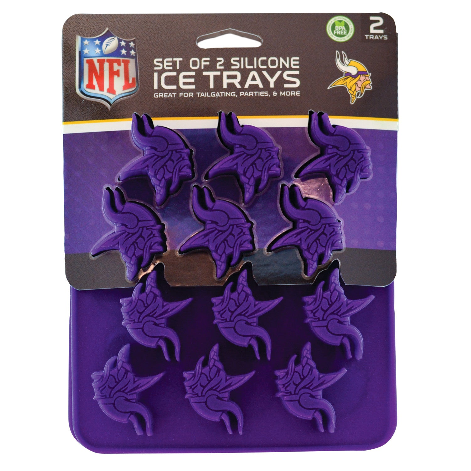Minnesota Vikings NFL Ice Cube Trays