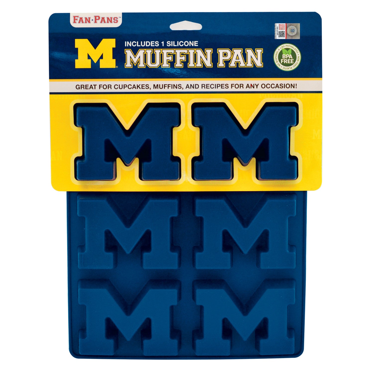 Michigan Wolverines NCAA Muffin Pan