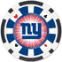 New York Giants 100 Piece Poker Chips