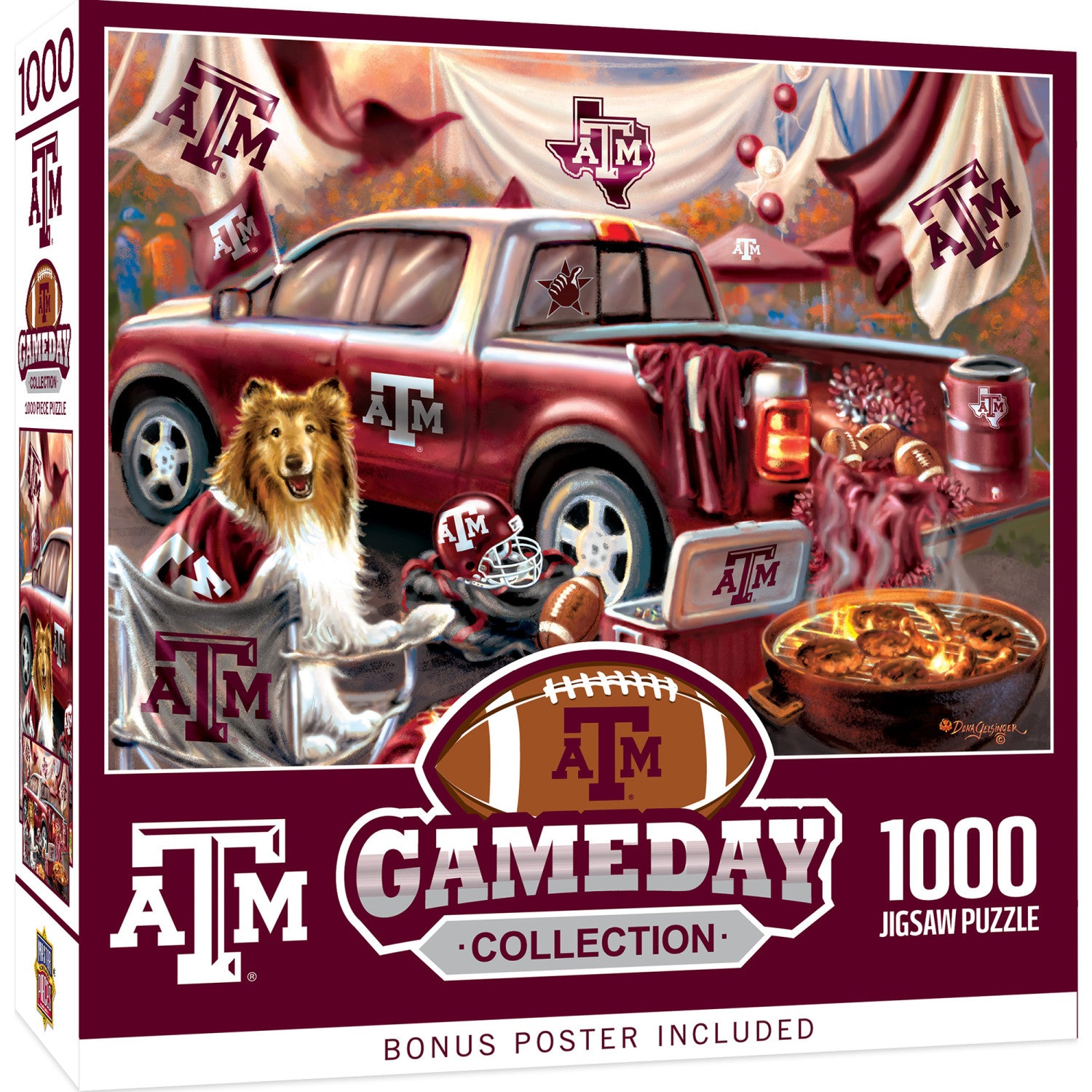 Texas A&M Aggies - Gameday 1000 Piece Jigsaw Puzzle