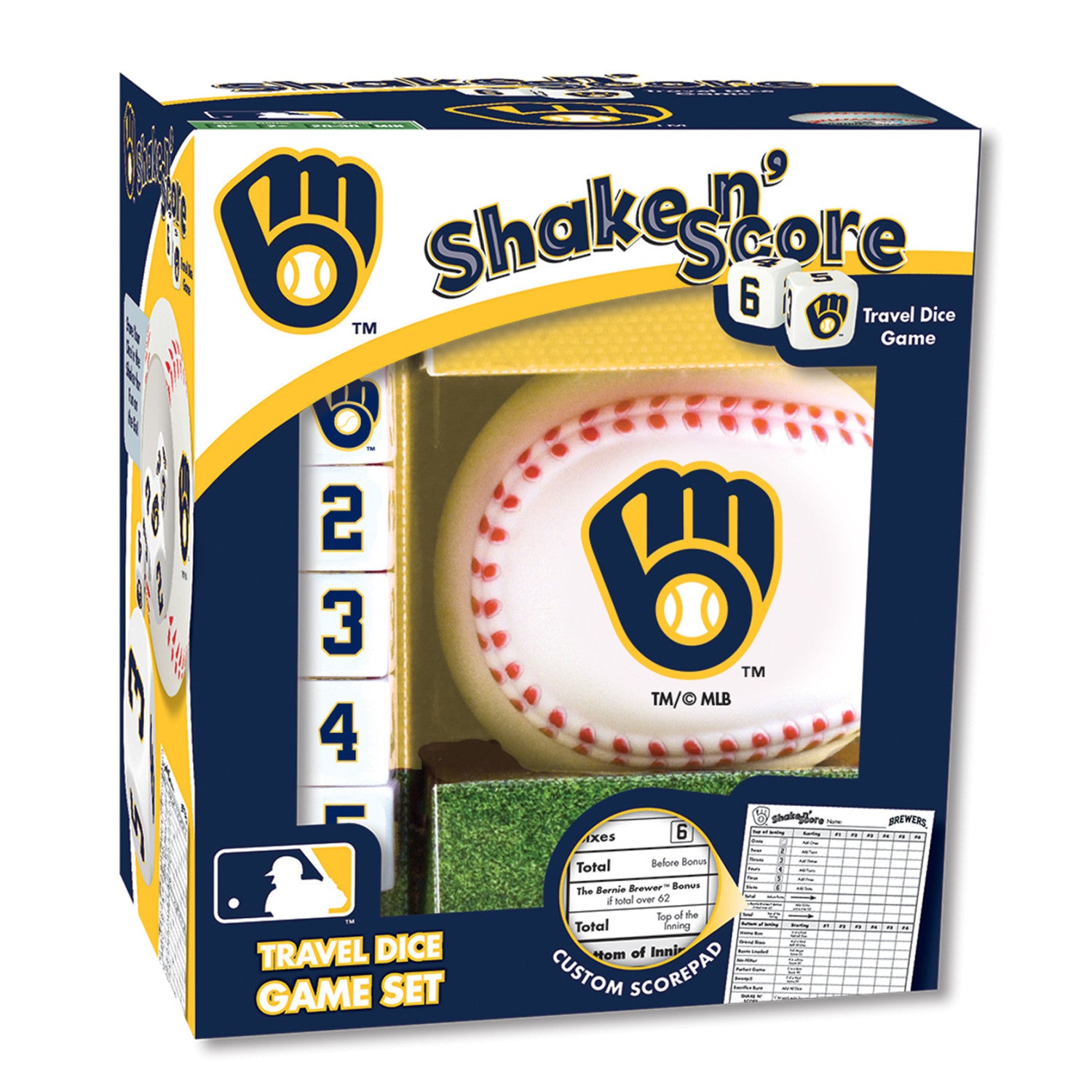 Milwaukee Brewers Shake n' Score