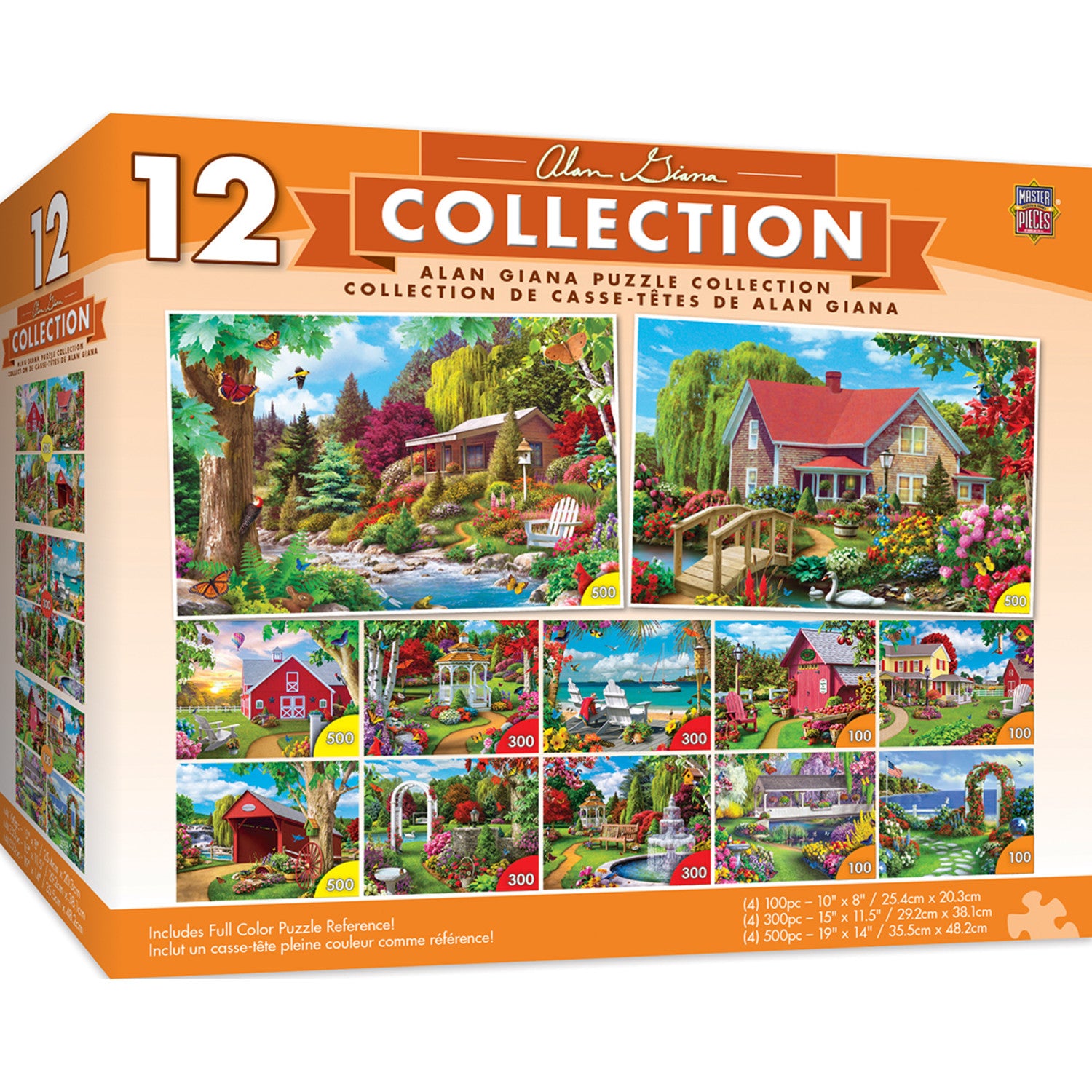 Alan Giana Jigsaw Puzzle Collection - 12 Pack